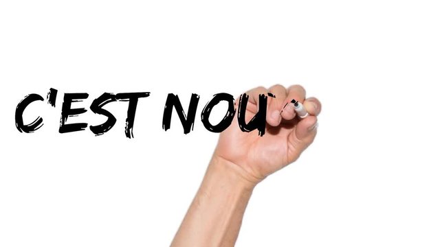 c'est nouveau transparent