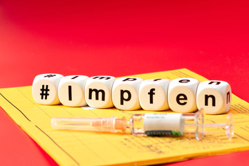 Impfen, hashtag impfen