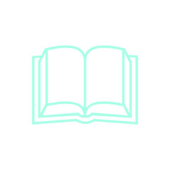book icon in white background
