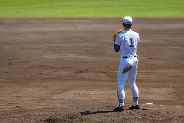 マウンド上のエース