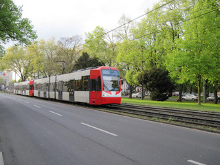 Fototapeta na wymiar Cologne tram 15