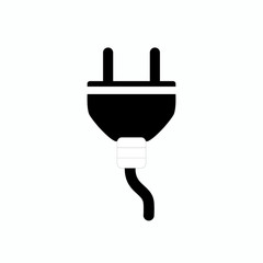 Obraz premium vector illustration of a plug in white background