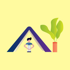 Set Of Learning Book Illustration template. Online education. Modern flat design concept of web page design for website and mobile website. Easy to edit and customize. Vector illustration