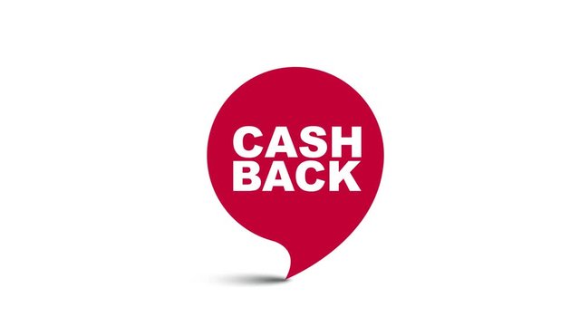 red element video animation cash back