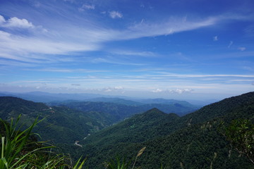 View from Mountain of Kinabalu