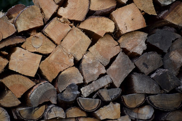 stock of firewood 