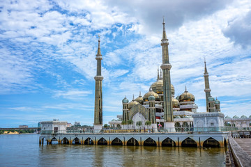 Crystal mosque in Kuala Terengganu, Malaysia
