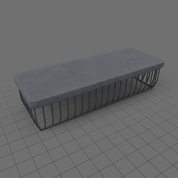 Modern bench