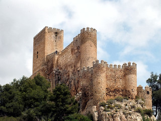 Fototapeta na wymiar Castillo de Almansa