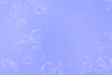 Air bubble background. Water backdrop, blue tones
