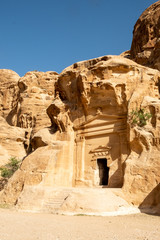 View of Small Petra, as touristic guides say