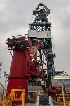 Part of oil and gas station