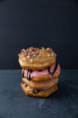 Colorful Doughnut Stack