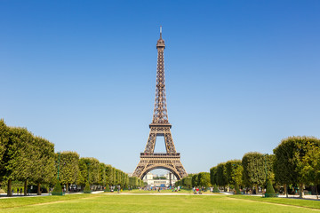 Fototapeta Paris Eiffel tower France travel landmark obraz