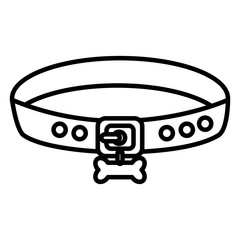 mascot necklace with bone