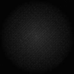 Obraz premium vector illustration of black carbon fiber seamless background