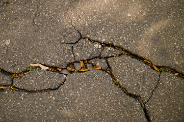 Obraz premium Asphalt. Road surface. The texture of the road. Asphalt texture.