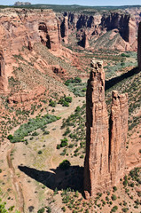 Spider Rock in Canyon de Chelly