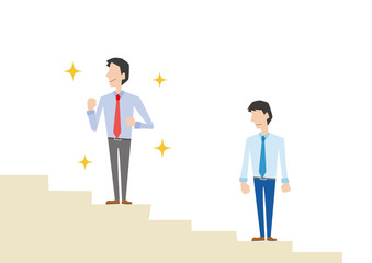 出世　出世競争　男性　会社　会社員　格差