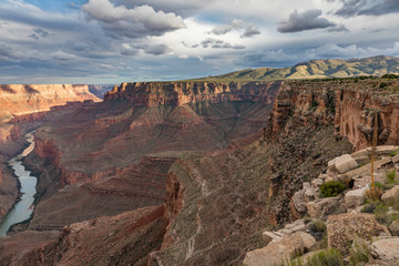 View of Marble Canyon Grand Canyon from Triple Alcoves area