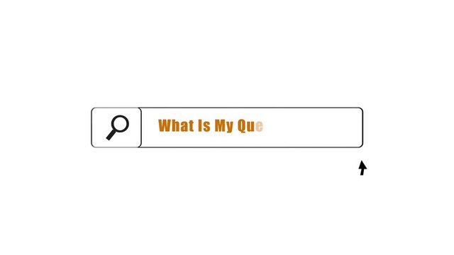 video show the person who like to know the answer and try to search from internet