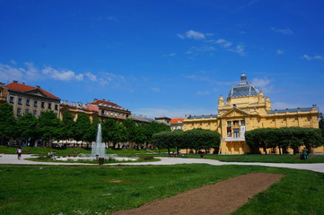 the city of zagreb, Croatia