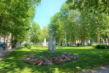 the city of zagreb, Croatia