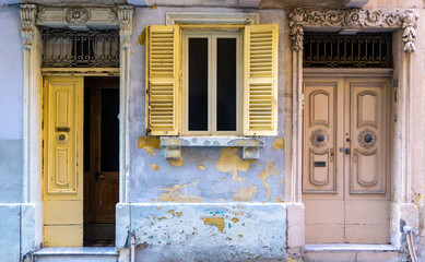 Old and weathered doors of Malta