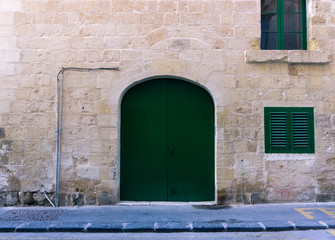 Old and weathered doors of Malta