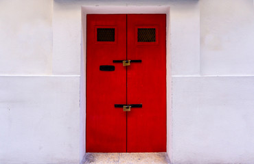 Old and weathered doors of Malta