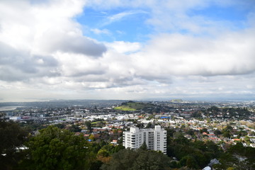 City view of Auckland in New Zealand