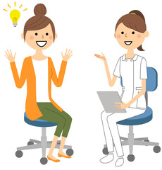 看護師　問診　説明