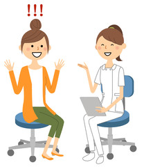 看護師　問診　説明