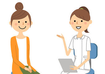 看護師　問診　説明