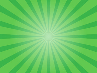 Green Sunburst Pattern Background. Rays. Radial. Abstract. Retro. Vintage. Vector Illustration - 286787935