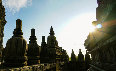 Prambanan Temple, a 9th-century Hindu temple located at Yogjakarta