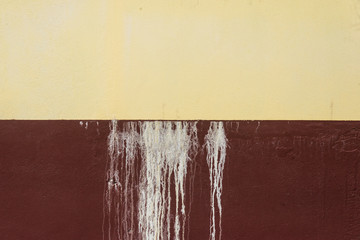 Rusty old brown color cement wall close up for background use.