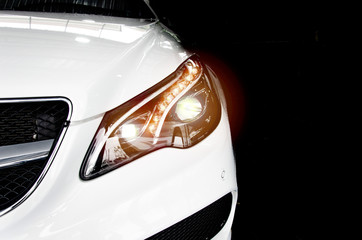Modern car headlights