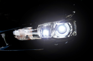 Modern car headlights