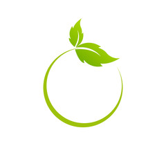 Ecology, organic icon set. Eco-icons