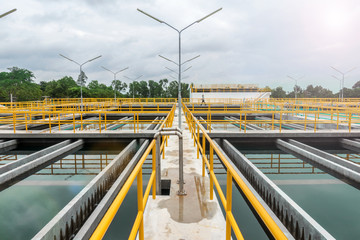 Sedimentation tank in Conventional Water Treatment Plant