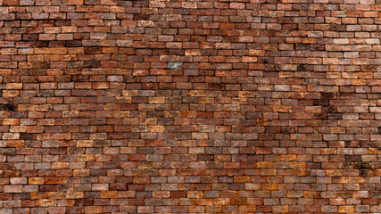 Red brick wall texture and background, can be used as wallpaper and background.