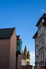 Obraz premium Frankfurt Germany, Historic Romerberg Square