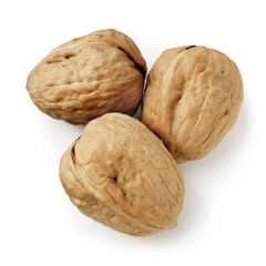 closeup of walnuts