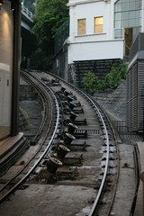 tram city transport in Hong Kong