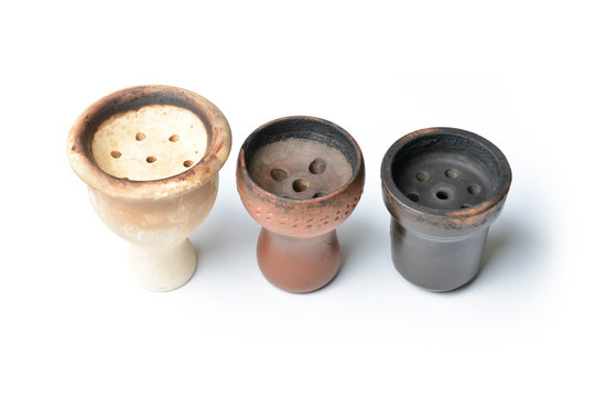 Arab hookah bowls, clay bowls for smoking hookah
