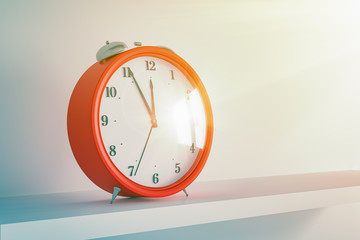 Countdown Alarm Clock in morning light