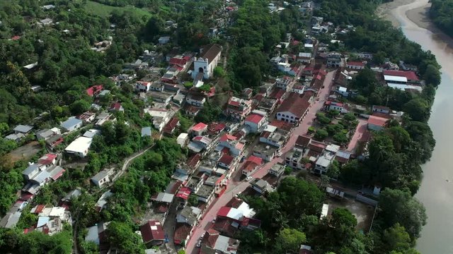 Tapijulapa tabasco magic town drone flight mexico