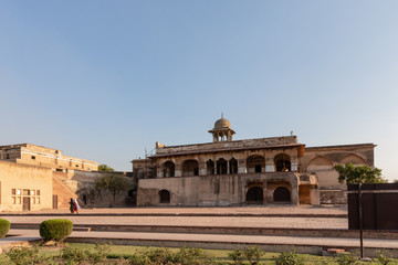 The Lahore Fort in Lahore, Punjab, Pakistan. UNESCO World Heritage Cite.
