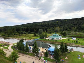 village in the mountains